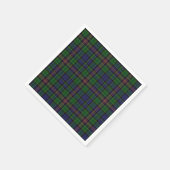 Serviette En Papier Naples en papier tartan Allison (Coin)