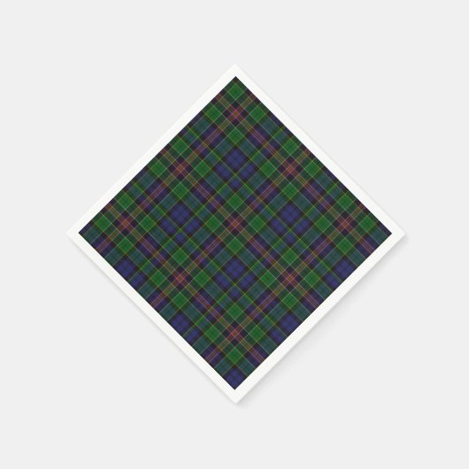 Serviette En Papier Naples en papier tartan Allison (Coin)