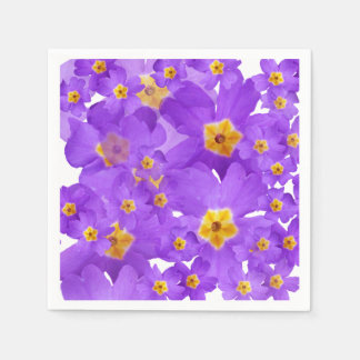 Serviette En Papier Naples Floral Lines
