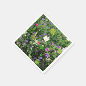 Serviette En Papier Naples florales (Coin)