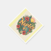 Serviette En Papier Naples florida rêvant  (Coin)