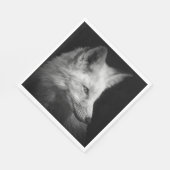 Serviette En Papier Naples Fox Portrait (Coin)