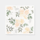 Serviette En Papier Naples Garden Blooms (Devant)
