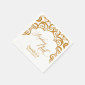 Serviette En Papier Naples Gold Arabian Nights (Coin)