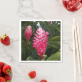 Serviette En Papier Naples Hawaii Ginger (En situation)