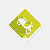 Serviette En Papier Naples Icon Scooter (Coin)