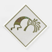 Serviette En Papier Naples Kokopelli du sud-ouest du désert (Coin)