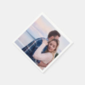 Serviette En Papier Naples photo personnalisées (Coin)