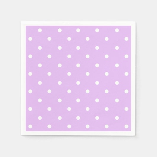 Serviette En Papier Naples Polka Pot Clair (Devant)