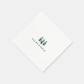 Serviette En Papier Naples Ponderosa Pines (Coin)