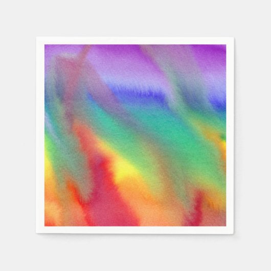 Serviette En Papier Naples Rainbow Swirl (Devant)