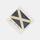 Serviette En Papier Naples Scotland Flag Party (Coin)