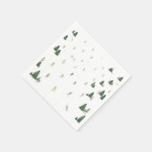 Serviette En Papier Naples Ski et Snowboard Party (Coin)