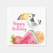 Serviette En Papier Naples Twotti Fruitti (Devant)