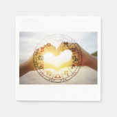 Serviette En Papier Naples Zodiac (Devant)