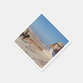 Serviette En Papier Napoléon Bonaparte avant le Sphinx (par Gérôme) (Coin)