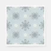 Serviette En Papier napperon de flocon (Devant)