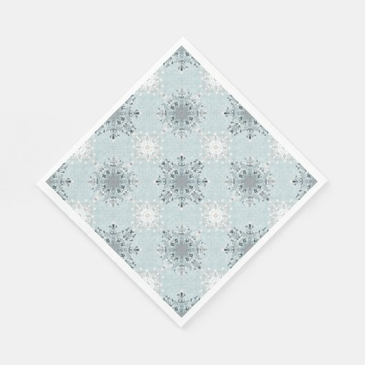 Serviette En Papier napperon de flocon (Coin)