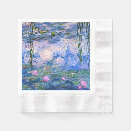 Serviette En Papier Nappes D'Eau (Devant)