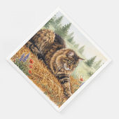 Serviette En Papier Nari de la forêt (Coin)