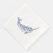 Serviette En Papier Narval En Points (Coin)