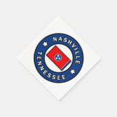 Serviette En Papier Nashville Tennessee (Coin)
