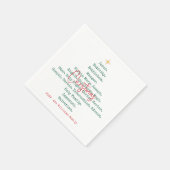 Serviette En Papier Nativité Noël Foi chrétienne Jésus Religieux (Coin)