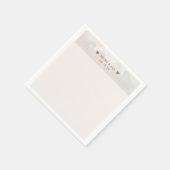 Serviette En Papier Nature Chevaux Mariage Custom (Coin)