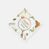 Serviette En Papier Nature Insect Bugs Anniversaire (Coin)