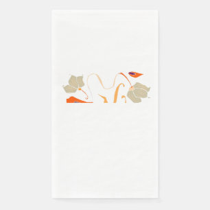 Serviette En Papier Nature paisible Papier Napkin