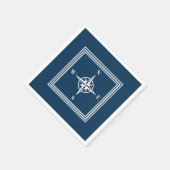 Serviette En Papier Nautical design (Coin)