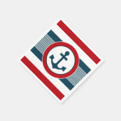 Serviette En Papier Nautical design (Coin)