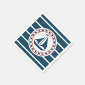 Serviette En Papier Nautical design (Coin)