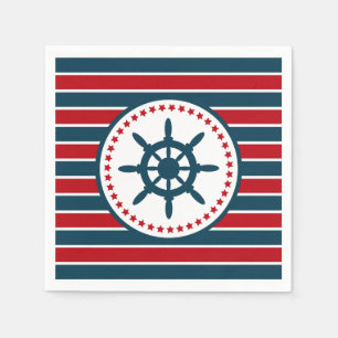 Serviette En Papier Nautical design