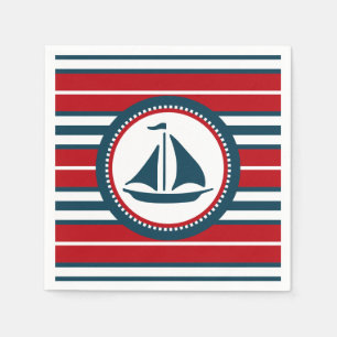 Serviette En Papier Nautical design