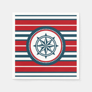 Serviette En Papier Nautical design