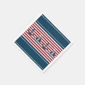 Serviette En Papier Nautical design (Coin)