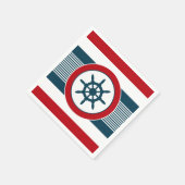 Serviette En Papier Nautical design (Coin)