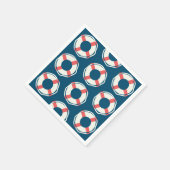 Serviette En Papier Nautical Lifesaver Baby shower Boy Ocean Anniversa (Coin)