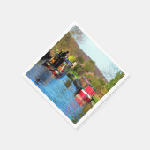 SERVIETTE EN PAPIER NAVIRES (Coin)