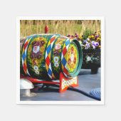 SERVIETTE EN PAPIER NAVIRES (Devant)