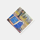 SERVIETTE EN PAPIER NAVIRES (Coin)