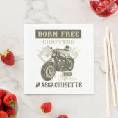 Serviette En Papier Né Choppers Gratuits Massachusetts serviettes (En situation)