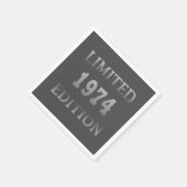 Serviette En Papier Né en 1974 (Coin)