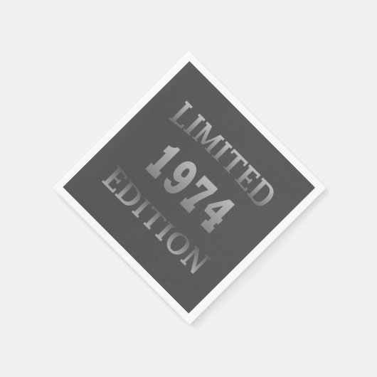 Serviette En Papier Né en 1974 (Coin)