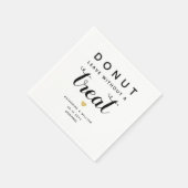 Serviette En Papier Ne laissez pas sans Mariage moderne traiter (Coin)