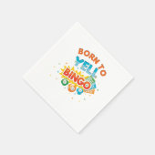 Serviette En Papier Né Pour Joueur De Bingo Lucky Jeu Jeu Jeu Cadeau (Coin)