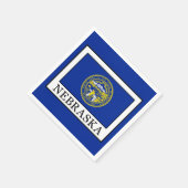 Serviette En Papier Nebraska (Coin)