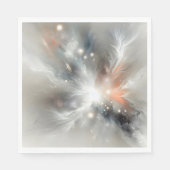 Serviette En Papier Nebula céleste Abstraite (Devant)