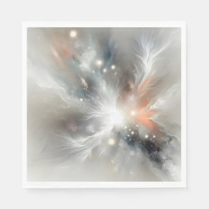 Serviette En Papier Nebula céleste Abstraite